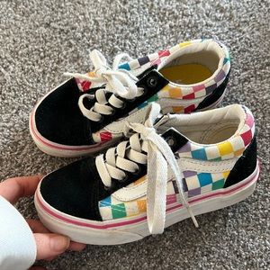 Checkered vans